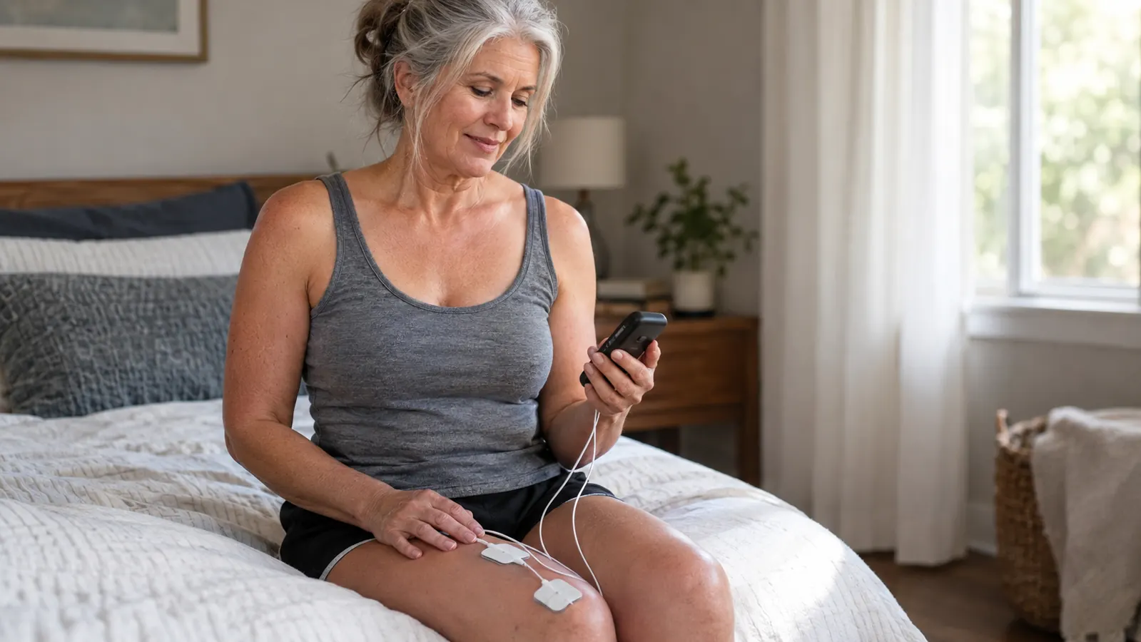 How to Place TENS Pads Around Your Knee With the AUVON TENS Unit